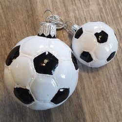 Brink Nordic Fodbold i sort og hvid 5 cm