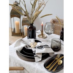 Chic Antique Stentjsflaske mocca H19 9 cm