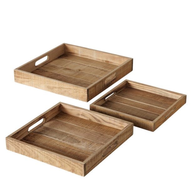 Bakke Fyrretr 24x24/28x28/32x32 cm. Vlg Strrelse