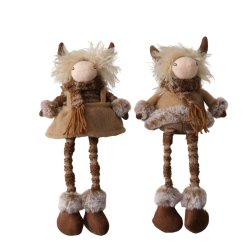 My Cozy House - Yak Figur m/slaskeben H: 15/33 cm. - V�lg K�n