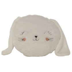 Kaninpude Hvid polyesterfyld L:35 B:32 H:13 cm