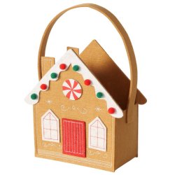 Gavepose Honningkagehus B: 18 D: 9 H: 19,5 cm. Polyester