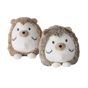 D�rstopper Pindsvin Brun/M�rkebrun Polyester, Sand 16x14x17 cm