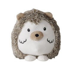 D�rstopper Pindsvin Brun/M�rkebrun Polyester, Sand 16x14x17 cm