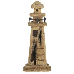 Ib Laursen Nautico fyrtrn i tr H 14cm. 