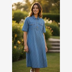 Ofelia - Gaia Kjole Bl�