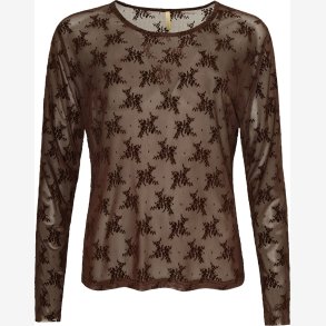 Ofelia - Gitte Bluse - Brun