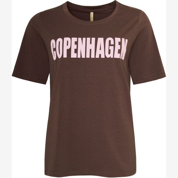 Ofelia - Gry t-shirt Brun