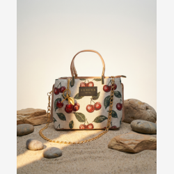 SORENA GREECE - GALLERIA BAG CHERRY EDITION