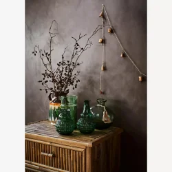 Madam Stoltz vase af genbrugsglas H20 cm.