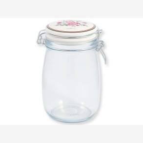 GreenGate opbevaringsglas Leonora 1L