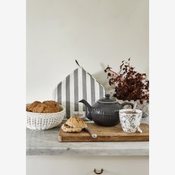 GreenGate brdkurv i hvid plast