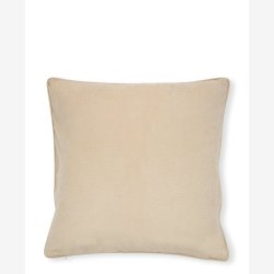 GreenGate velour pudebetrk m/struktur beige 50x50 cm.