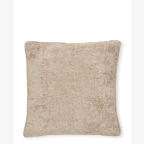 GreenGate velour pudebetrk m/struktur beige 50x50 cm.