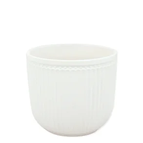 GreenGate Urtepotteskjuler Everyday Alice Hvid