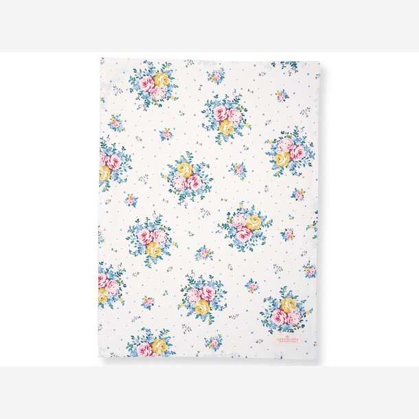 Greengate viskestykke Laura White 