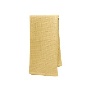 Chic Antique - Vaflet viskestykke Honning gul