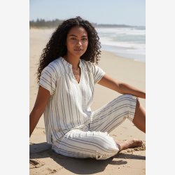 Ofelia - Henni Bluse Cream Kombi