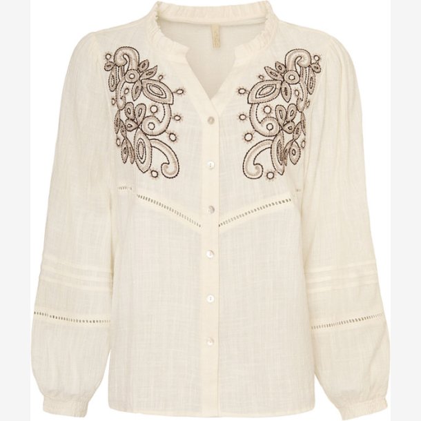 Ofelia - Hevi Skjorte - Off White Kombi