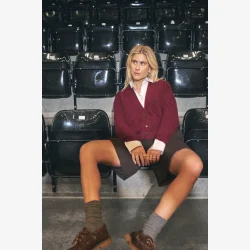 Humble - Palme Cardigan Vinr�d