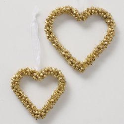 Hjerte m/Bjlder L: 12/15 B: 12/16 cm. - Flere Strrelser