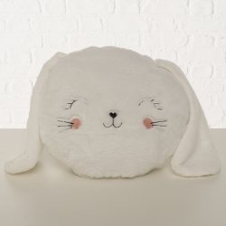 Kaninpude Hvid polyesterfyld L:35 B:32 H:13 cm