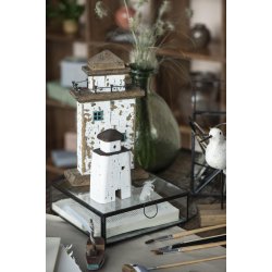 Ib Laursen Nautico fyrtrn i tr H 28cm. 