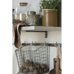 Ib Laursen - Hyldebrer/Hyldekngt rustfrit stl look D: 21 cm.