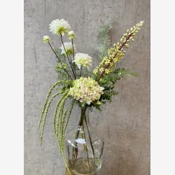 Hortensia Grn/Lysrosa H: 53 cm.