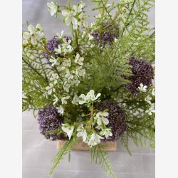 Bregne buket Grn H: 60 cm.