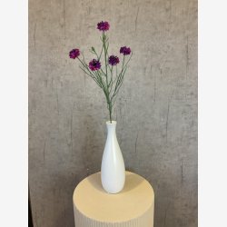 Kornblomst Buket M�rkelilla H:66cm.