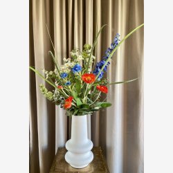 Kamille blomst Hvid H: 60 cm.