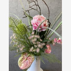 Bregne buket Grn H: 60 cm.