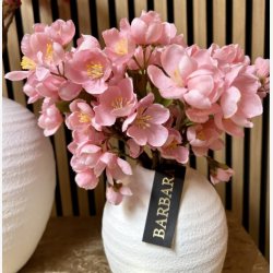 bleblomst gren Rosa H: 35 cm.