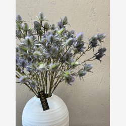 Tidsel Blomst Lilla H: 65 cm.