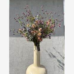 Tidsel Blomst Lilla H: 65 cm.