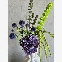 Molucella Blomst Grn H: 78 cm.