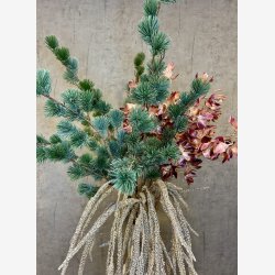 Cymbidium orkidgren Lilla/Guld 93 cm.