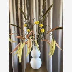 Trommestik buket Gul H: 62 cm.