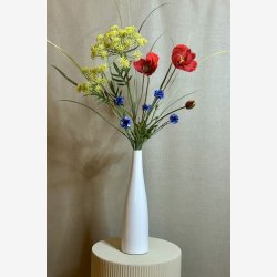 Kornblomst Buket Bl� H:66cm.