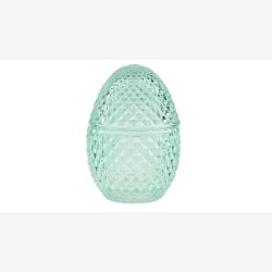 La Vida - Glas �g 12x8 cm Bl�