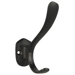 Ib Laursen - Sort dobbelt knage i metal