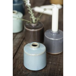 Ib Laursen keramik vase mint grn