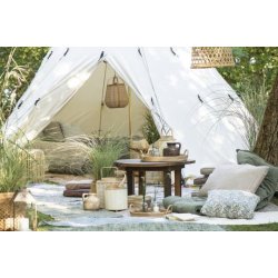 Ib laursen Lygte m/papirside glasindsats :9,5 cm