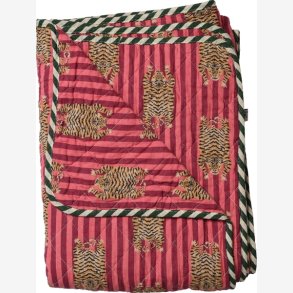 AU Maison - Quilt Ethnic Stor tiger Pink 140x180 cm.