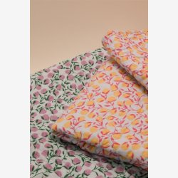 AU Masion - Quilt Ethnic, appelsiner-lollipop, 140x220 cm