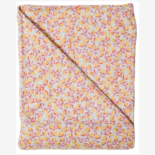 AU Masion - Quilt Ethnic, appelsiner-lollipop, 140x220 cm