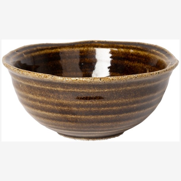 AU Maison - Sk�l, Recycled Keramik/Guld, 13x�13cm