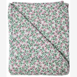 AU Maison - Quilt Ethnic, appelsiner-lavendel, 140x180 cm