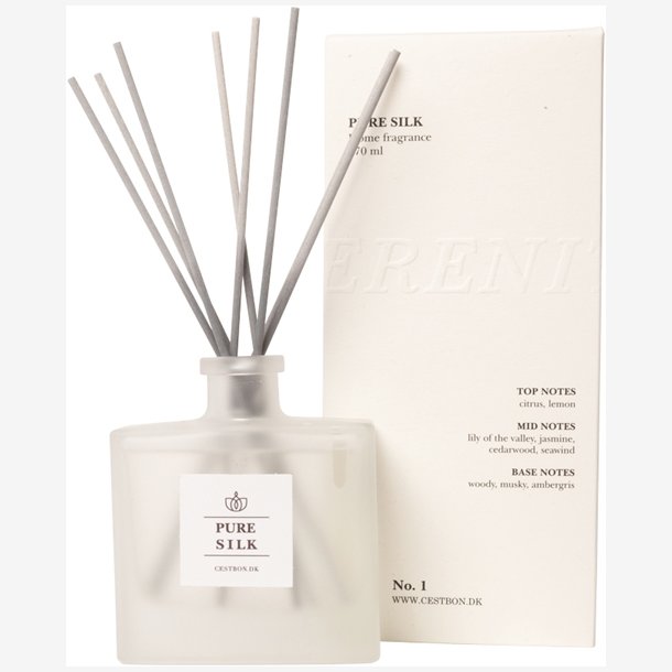 AU Maison - Diffuser, firkantet flaske, Serenity-Pure Silk, 17